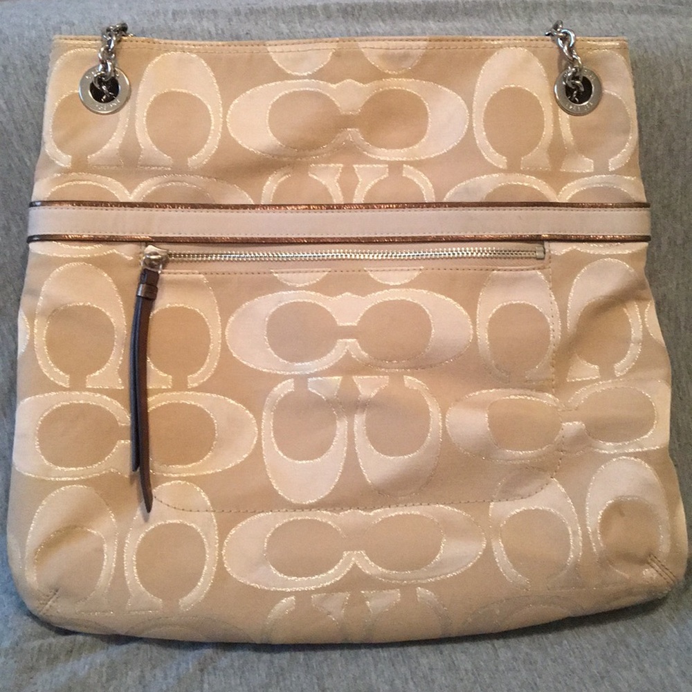Coach Crossbody Chain Strap Purse